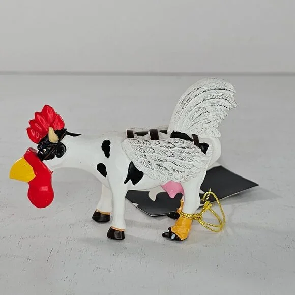Cow Parade Mini Moo Cow-Moo-Flage Figurine Adam Rini #26238 Cow